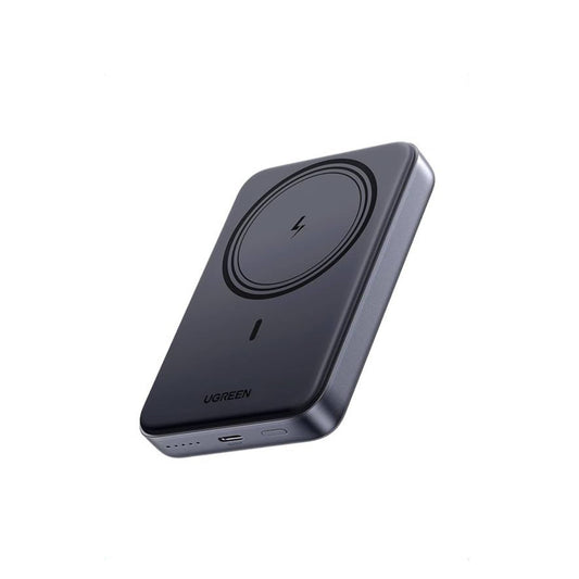 UGREEN 10000mAh Magnetic Wireless Power Bank 20W USB-C Fast Charging Portable Battery Pack – Black
